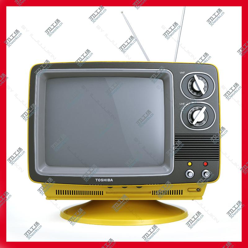 images/goods_img/202104023/Retro Portable TV TOSHIBA Blackstripe/1.jpg